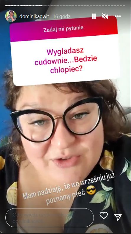 Dominika Gwit odpowiada na pytania fanów na Instagramie