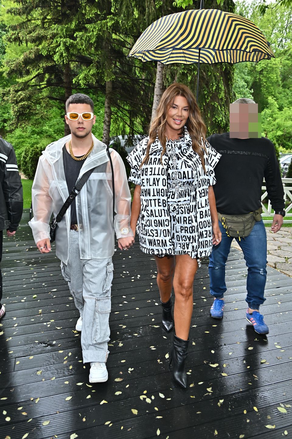 Edyta Górniak z synem Allanem