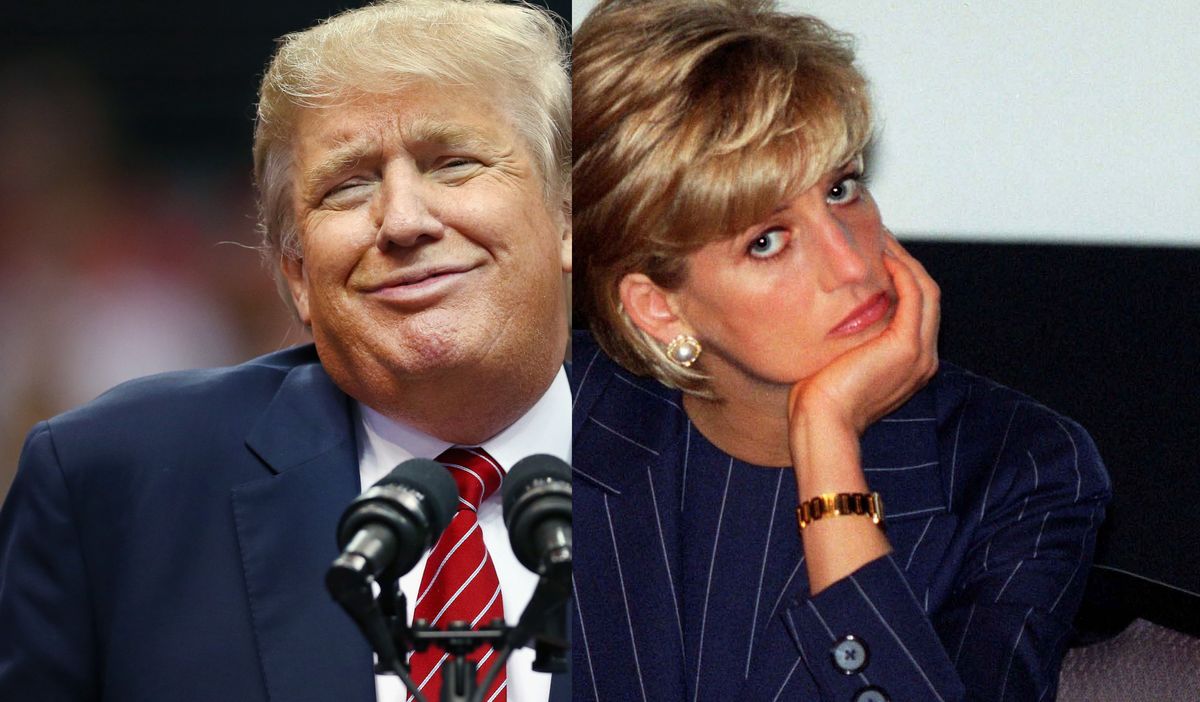 Donald Trump i Diana Spencer. Czy ich małżeństwo było relane?