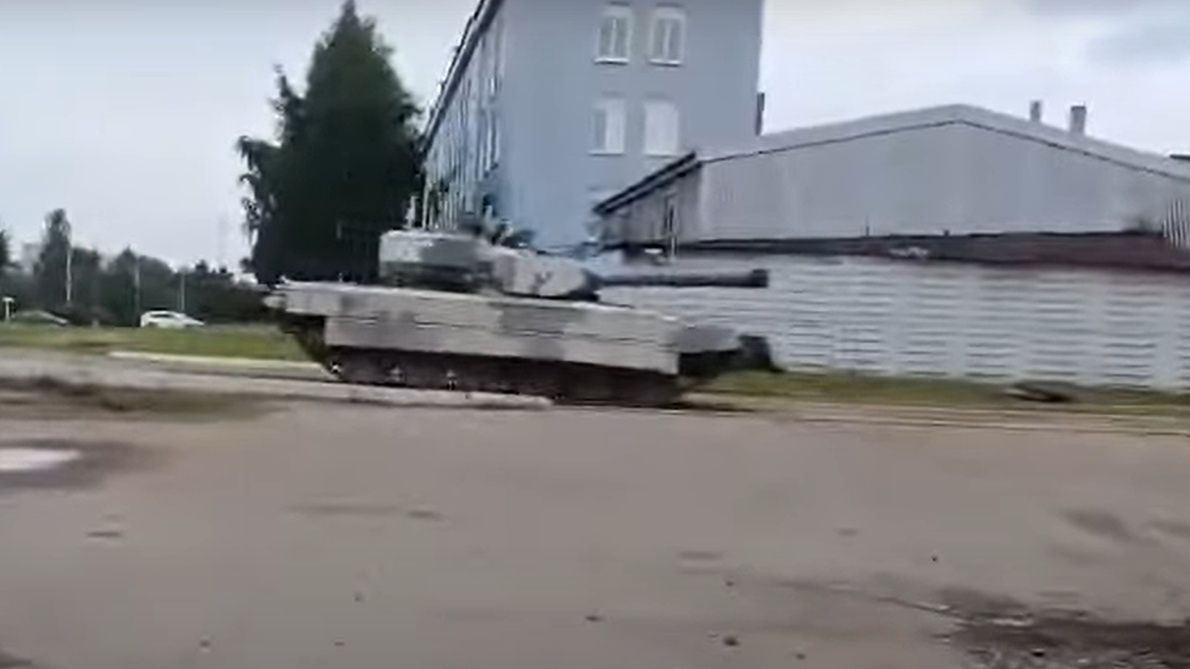 Rosyjski czołg projektu Szturm