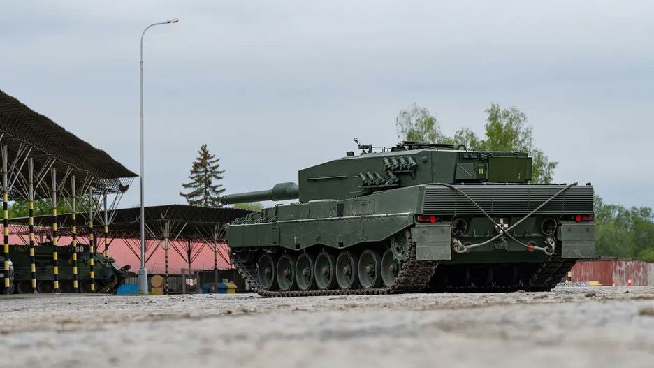 Leopard 2A4 czeskiej armii