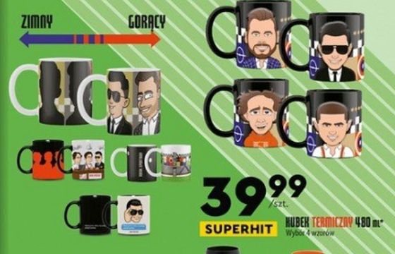 W Biedronce można kupić kubki Kanału Sportowego