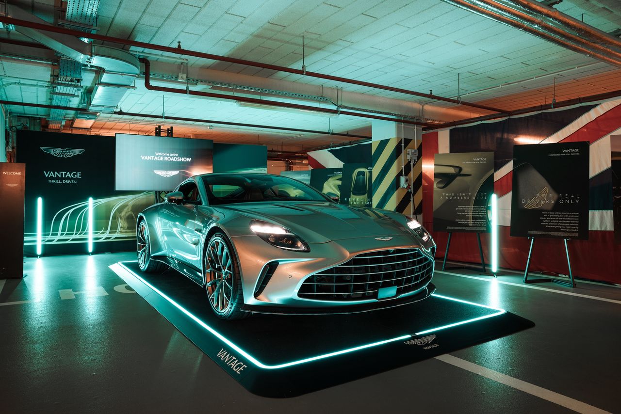 Nowy Aston Martin Vantage ze specjalną wizytą w Polsce. Widziałem go na żywo