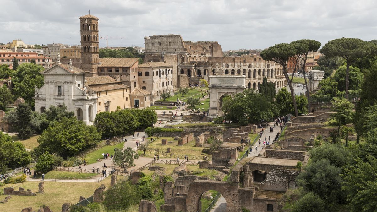 Pozostałości rzymskie wokół Forum Romanum - zdjęcie ulustracyjne