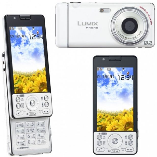 Panasonic Lumix Phone P-05C - pierwszy telefon ze stabilizacją optyczną 1