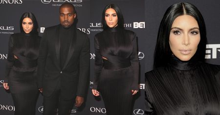 Kim w sukni Balmain! Seksownie czy strasznie? (ZDJĘCIA)