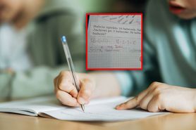 Pokazali sprawdzian ucznia. Nie wstrzelił się w klucz