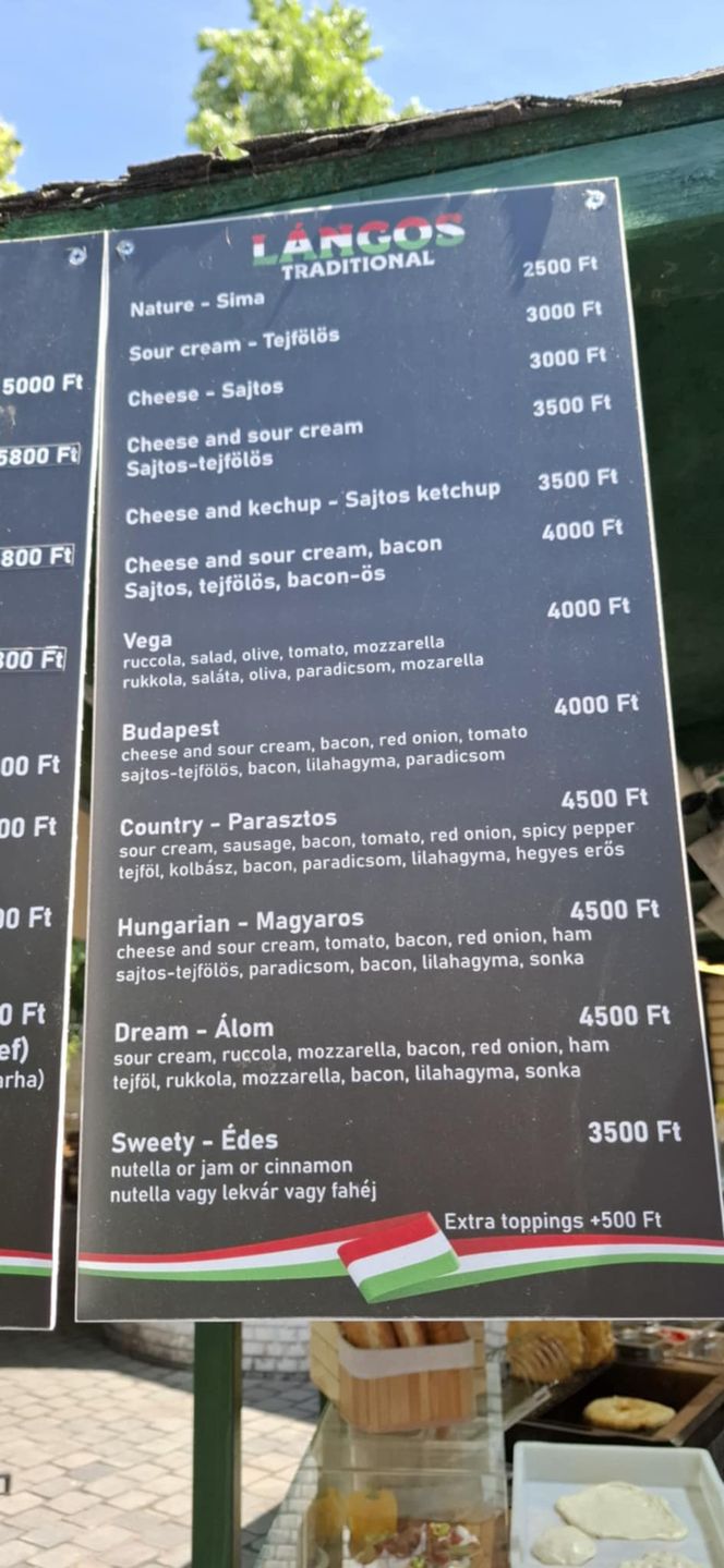 Langosze w Budapeszcie