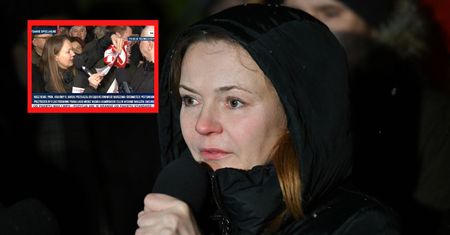 Kamińska przed aresztem. Przyjechała z dokumentem