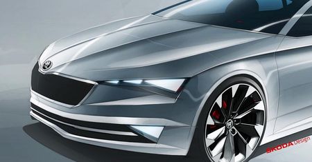 Škoda VisionC – sportowa limuzyna zadebiutuje w Genewie