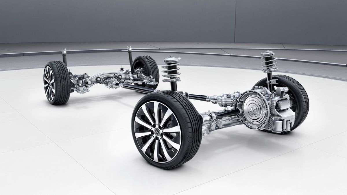 Układ zawieszenia Mercedesa GLB