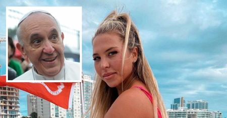Afera z papieżem Franciszkiem. Brazylijska modelka zabrała głos