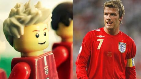 Kariera Beckhama... w klockach Lego!