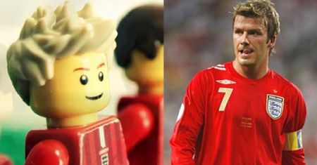 Kariera Beckhama... w klockach Lego!