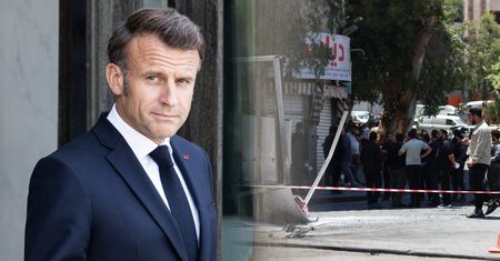 Zaatakowano hotel Macrona. Usłyszeli eksplozje. Jest 18 rannych