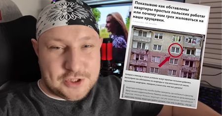 Rosjanin pokazał, co piszą o domach Polaków. Zazdrość aż się wylewa