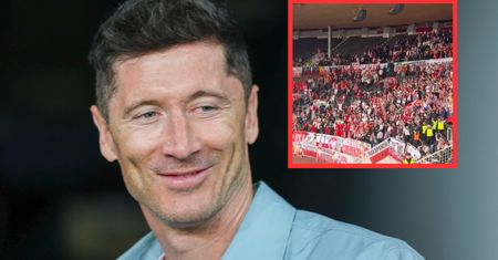 Na trybunach wybrzmiało nazwisko Lewandowskiego. Tak zachowali się kibice