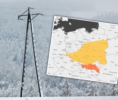 Podkarpacie po śnieżycach. Tysiące gospodarstw bez prądu, są kolejne ostrzeżenia IMGW