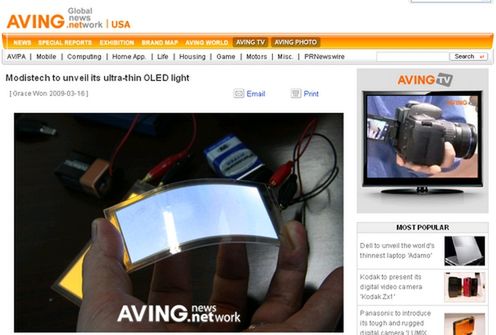 LCD podświetlane OLED-ami?