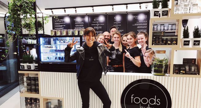 Anna Lewandowska chce stworzyć ogólnopolską sieć kawiarni Healthy Store