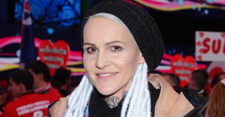Agnieszka Chylińska na fotce sprzed lat. Miała ostry wizerunek