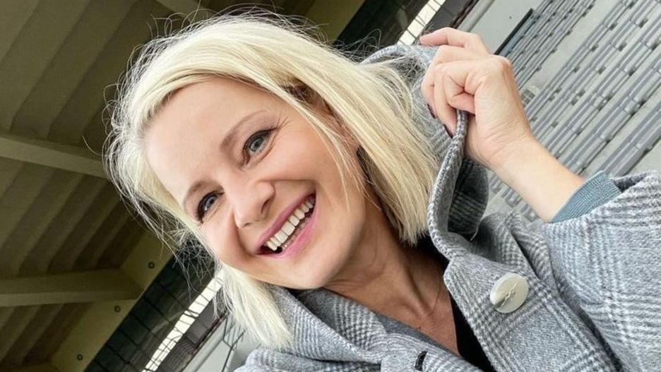 Małgorzata Kożuchowska jest fanką spodni paperbag 