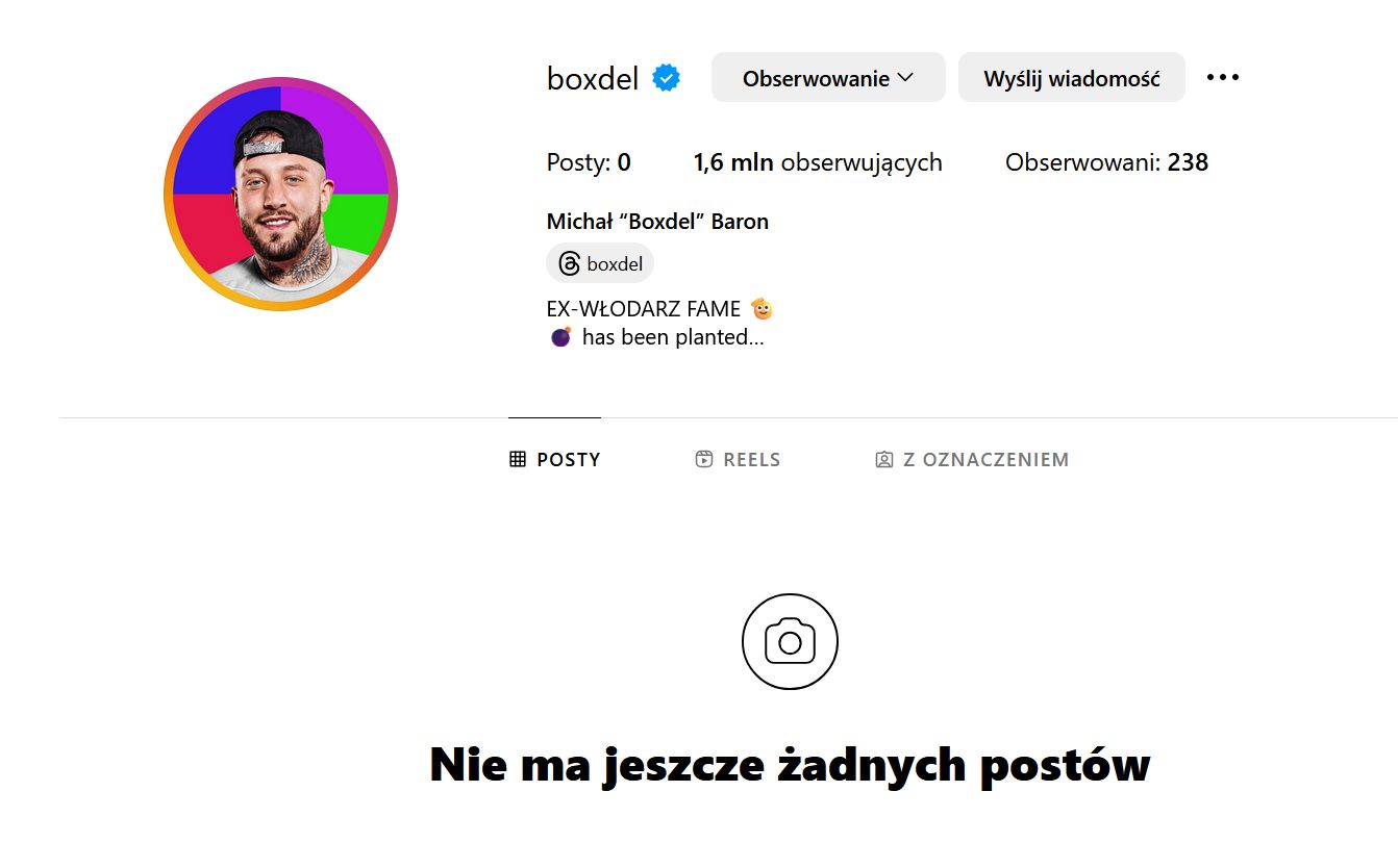 Bodel wyrzucony z Fame MMA? Wymowny opis