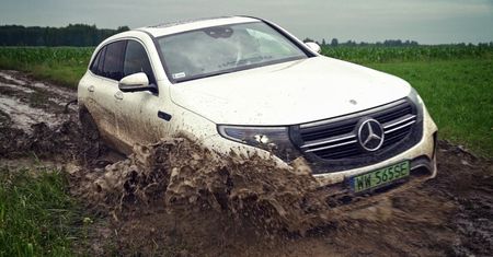 Offroad Marcina: Mercedes EQC w terenie. Tak, ten elektryczny