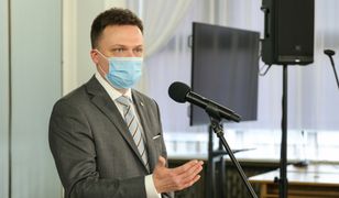 Zaszczepiony Hołownia ostro odpowiedział Dudzie