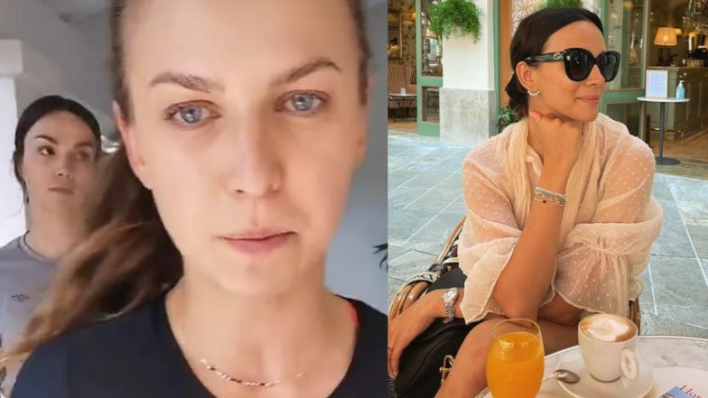 Paulina Krupińska ćwiczy z Anną Lewandowską i pije słodzoną kawę