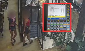 Rodzina uciekła z restauracji bez zapłacenia. Rachunek wyniósł 160 funtów