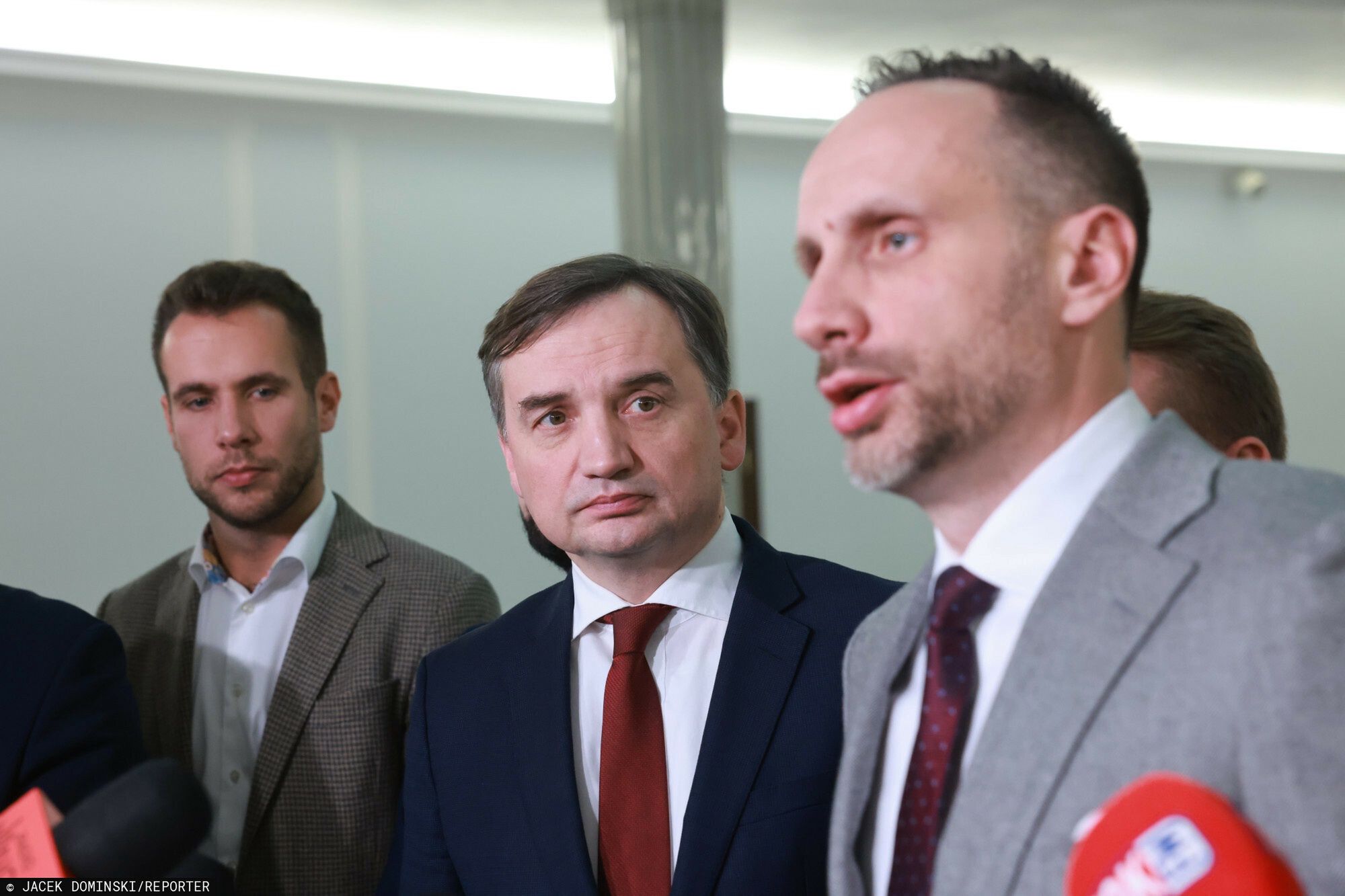 Jan Kanthak, Zbigniew Ziobro, Janusz Kowalski