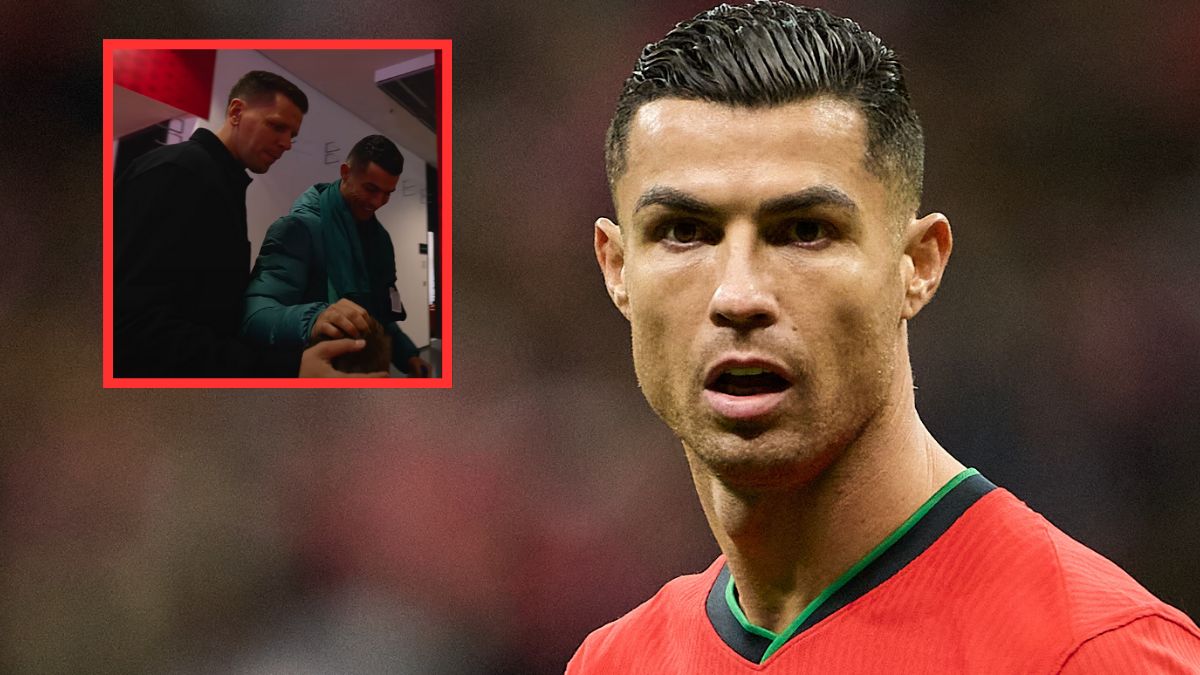 Ronaldo spotkał się ze Szczęsnym i jego synem, Liamem