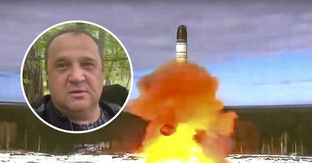 Wzywa Ukraińców do ucieczki. Grozi pociskami "Szatanem II"