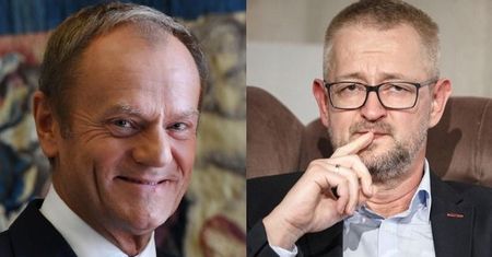 Rafał Ziemkiewicz chciał policzyć, ile kosztowała butelka szampana Tuska. Proste dzielenie go przerosło