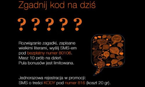 Nowy Kod Orange