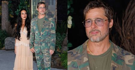 Brad Pitt zabrał młodszą o 29 lat Ines de Ramon na premierę "Heart Of The Beast". Ukochana aktora zachwyciła w eterycznej kreacji (ZDJĘCIA)