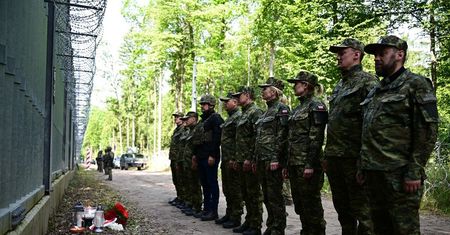 Rok po tragedii. Straż Graniczna uczciła pamięć zmarłego żołnierza