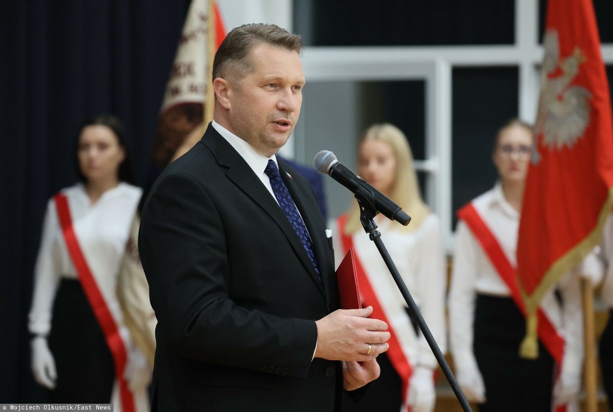 Przemysław Czarnek na inauguracji roku szkolnego 