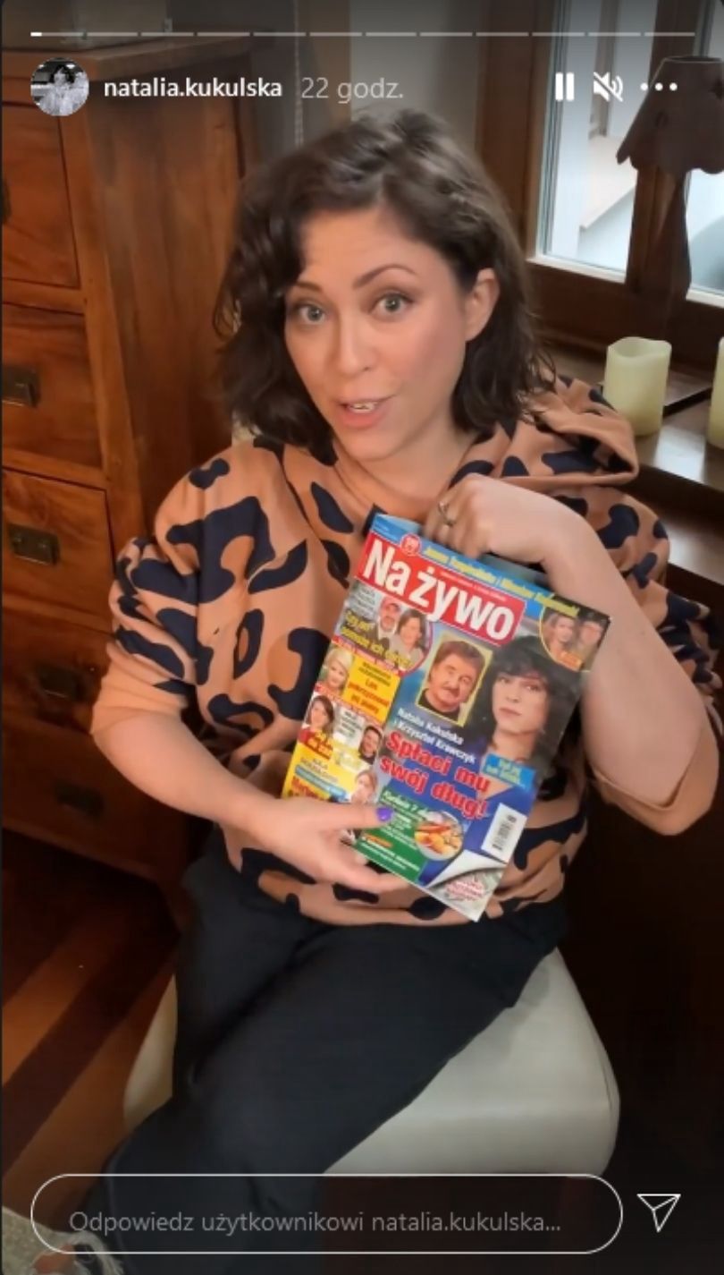 Natalia Kukulska komentuje rewelacje o przyjaźni z synem Krzysztof Krawczyka