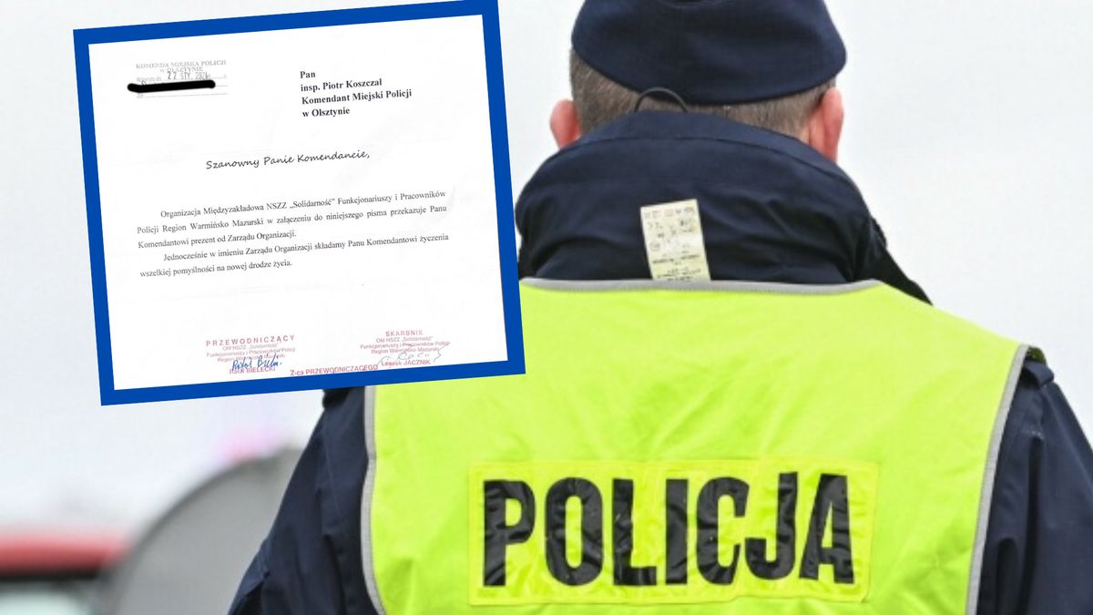 Były komendant był skonfliktowany ze związkowcami w KMP Olsztyn 