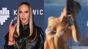 Odziana w skąpe bikini Blanka wygina się przed szybą podczas egzotycznych wakacji (FOTO)