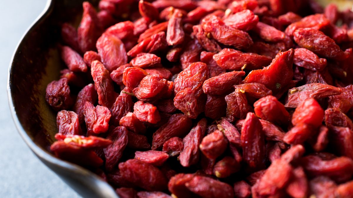 Jagody goji są skarbnicą zdrowia
