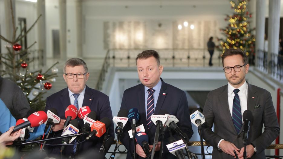 Politycy PiS na konferencji w Sejmie