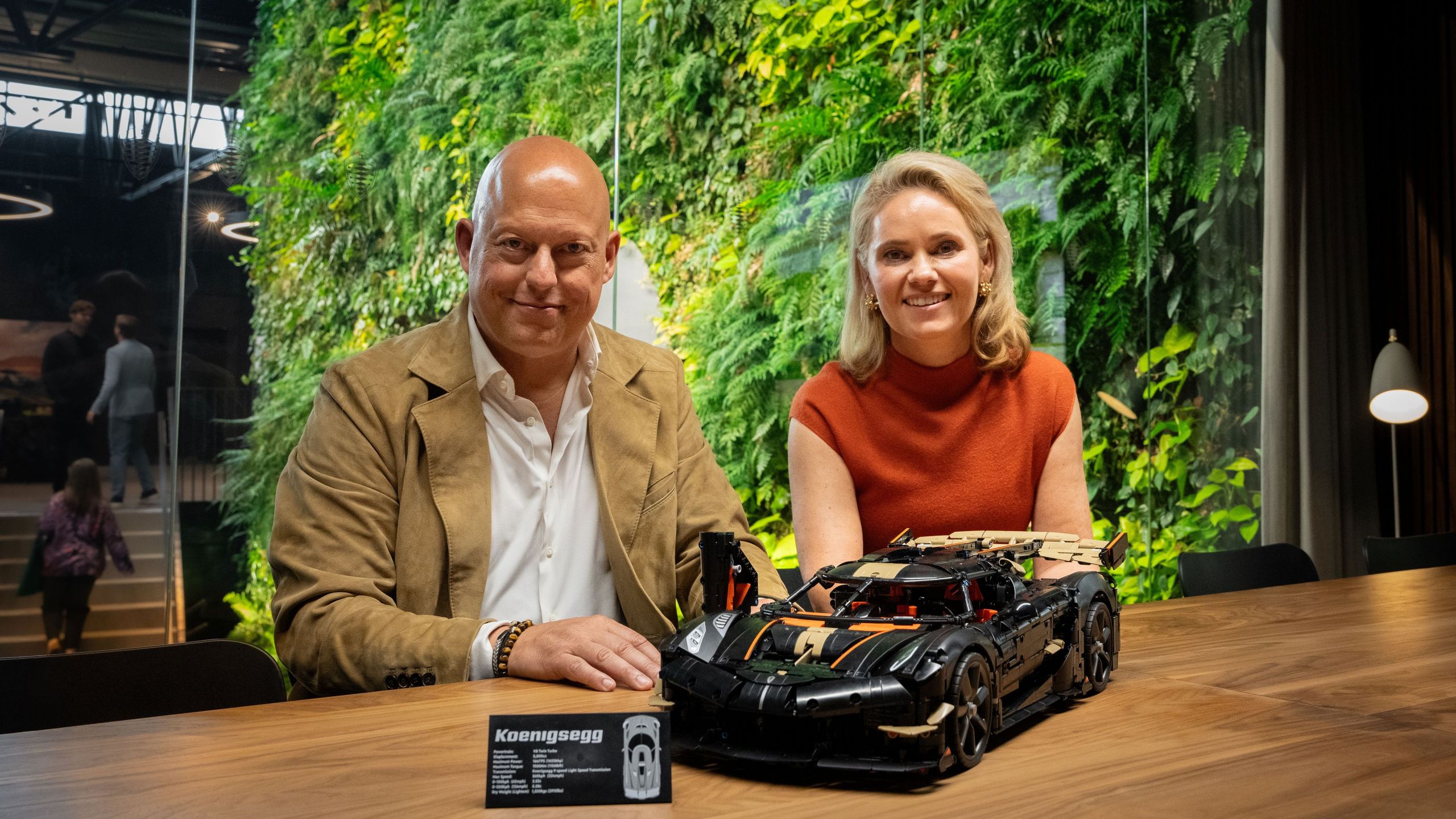 Christian i Halldora Koenigsegg