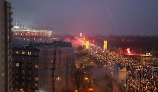 Ok. 90 tys. osób bierze udział w Marszu Niepodległości. Nowe dane