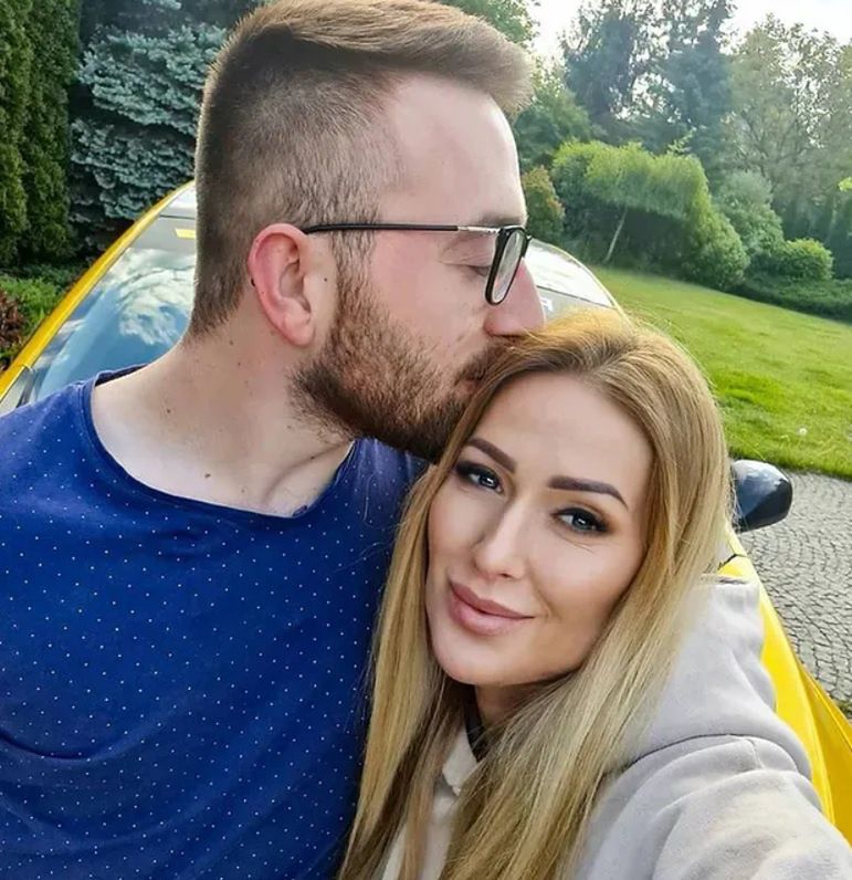 Sylwia Peretti z synem