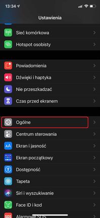 Zerowanie ustawień sieci w iOS-ie