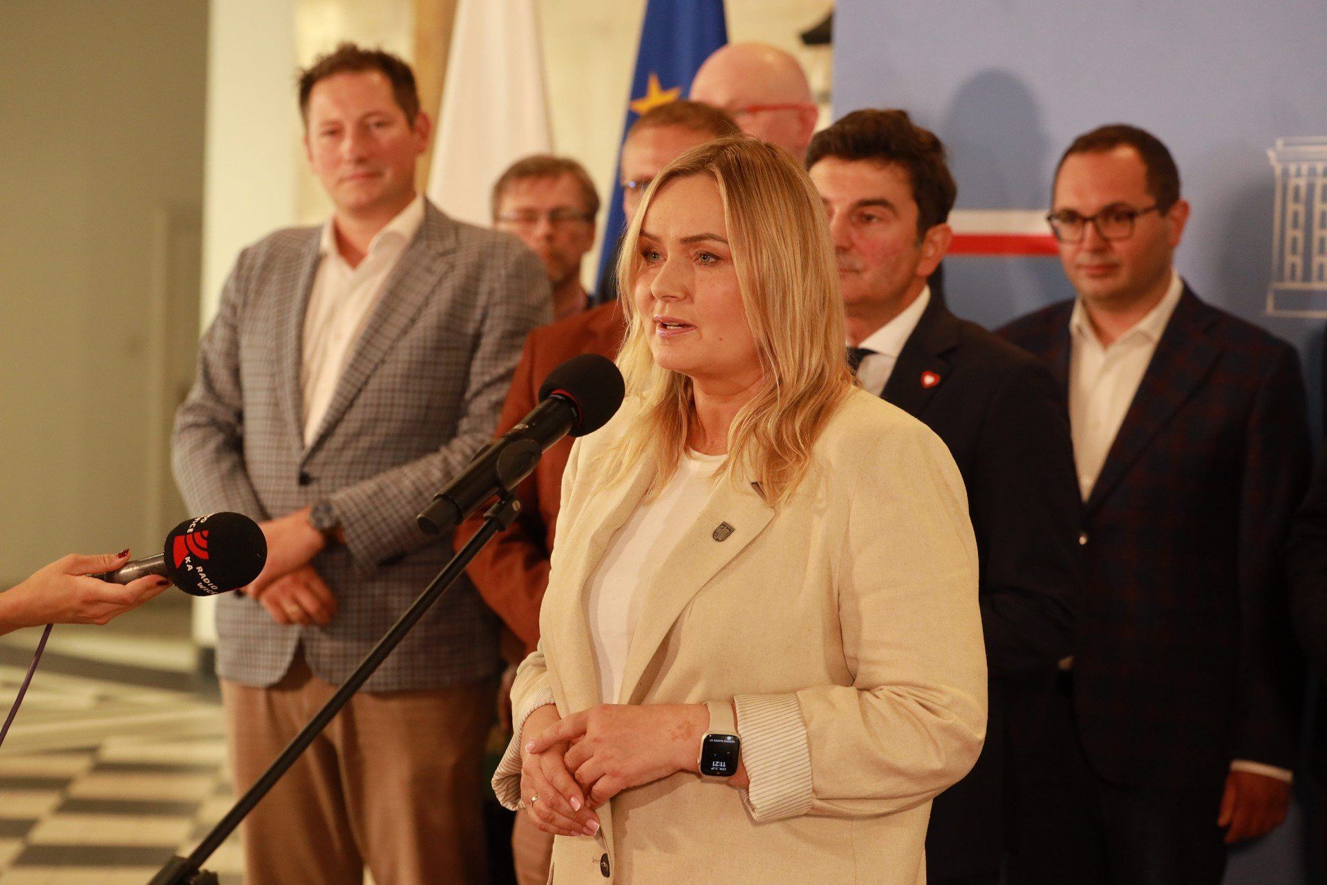 Konferencja prasowa MINISTER KLIMATU PAULINA HENNING - KLOSKA