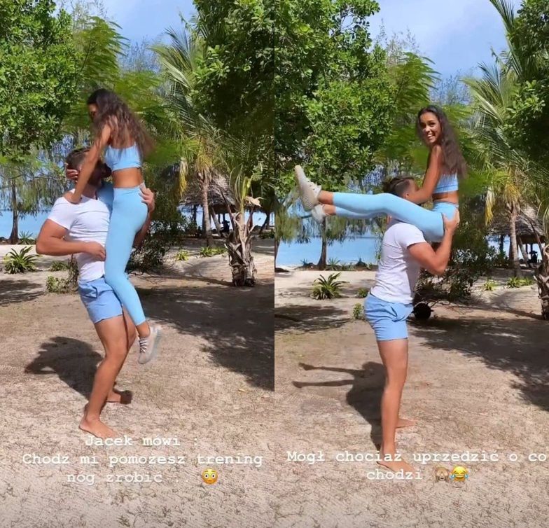 Klaudia El Dursi z partnerem